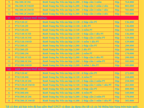 Bánh trung thu BIBICA