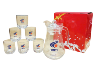 Ly thủy tinh mẫu 6
