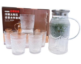 Ly thủy tinh mẫu 8