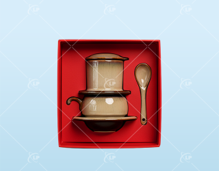 Giftset bộ phin cafe kèm thìa  - LPGSL11