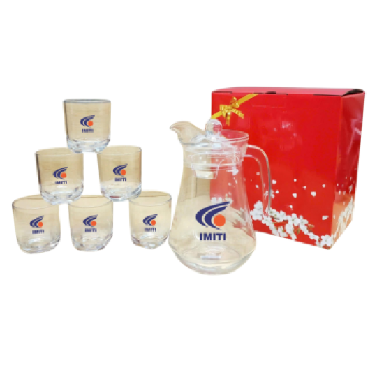 Ly thủy tinh mẫu 6