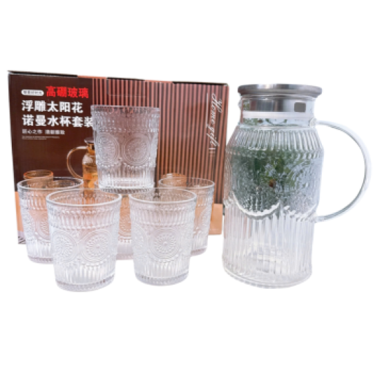 Ly thủy tinh mẫu 8