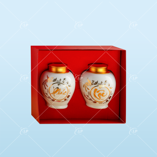 Giftset bộ 2 hũ trà  - LPGSL14