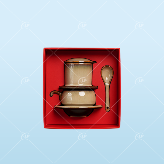 Giftset bộ phin cafe kèm thìa  - LPGSL11