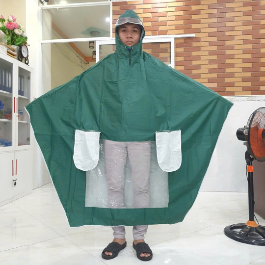 Áo mưa chữ A - có kiếng mẫu 1