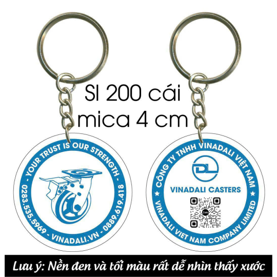 Móc khóa mẫu 2