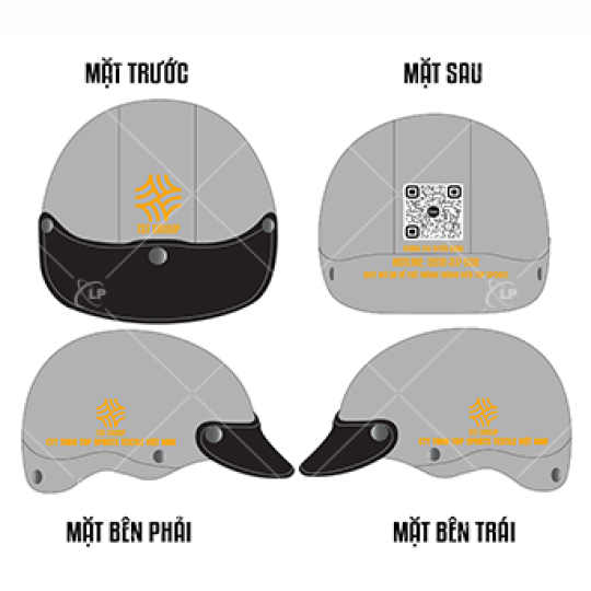 Nón bảo hiểm mẫu 14
